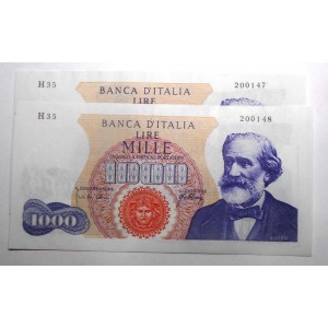 1000 Lire VERDI 1965