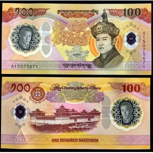 BHUTAN 100 Ngultrum 2025...