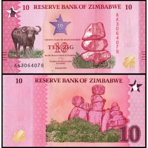 ZIMBABWE 10 ZiG 2026