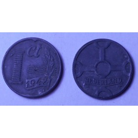 NETHERLANDS 1 Cent 1942