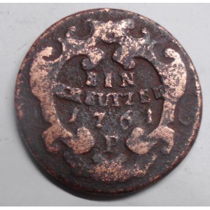 AUSTRIA 1 Kreuzer 1761 P