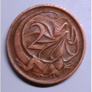 AUSTRALIA 2 Cents 1977