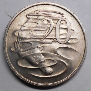 AUSTRALIA 20 Cents 1966