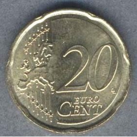 LUXEMBOURG 20 Euro Cent 2026