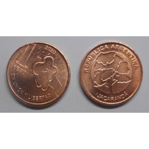 ARGENTINA 1 Peso 2020...