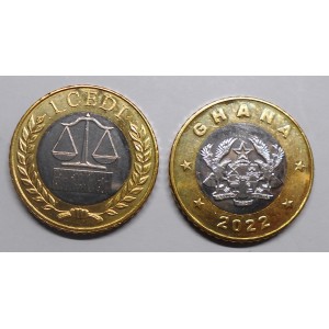 GHANA 1 Cedi 2022