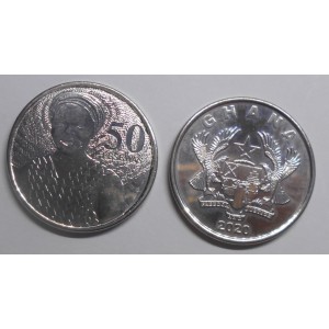 GHANA 50 Pesewas 2020