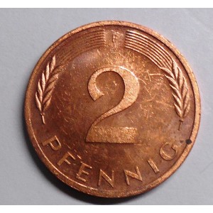 FEDERAL REPUBLIC 2 Pfennig...