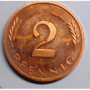 FEDERAL REPUBLIC 2 Pfennig...
