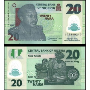 NIGERIA 20 Naira 2025...
