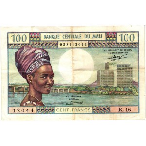 MALI 100 Francs 1972
