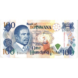 BOTSWANA 100 Pula 1993 Rare