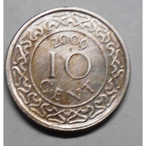 SURINAME 10 Cents 2009