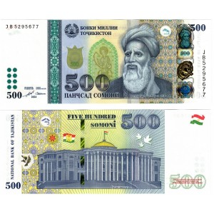 TAJIKISTAN 500 Somoni 2024