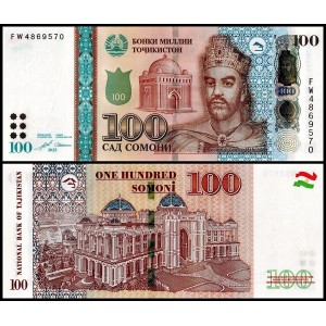 TAJIKISTAN 100 Somoni 2025