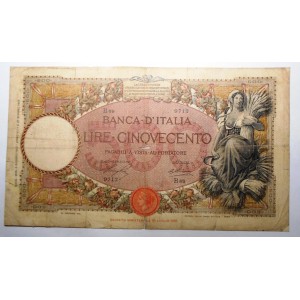 500 Lire MIETETRICE 06-06.1929