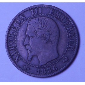 FRANCE 5 Centimes 1856 W