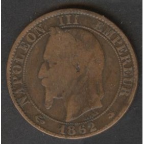 FRANCE 5 Centimes 1862 A