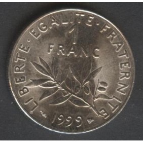 FRANCE 1 Franc 1999