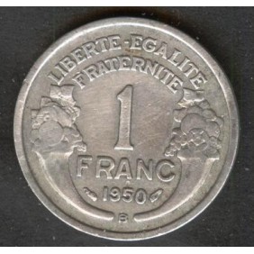 FRANCE 1 Franc 1950B