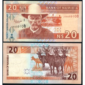 NAMIBIA 20 Dollars 2002