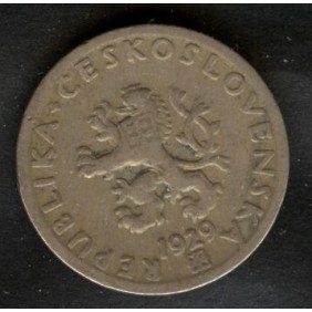 CZECHOSLOVAKIA 20 Haleru 1929