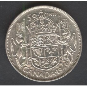 CANADA 50 Cents 1949 AG