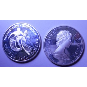 CANADA 1 Dollar 1983...