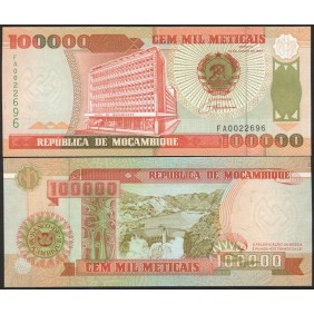 MOZAMBIQUE 100.000 Meticais...