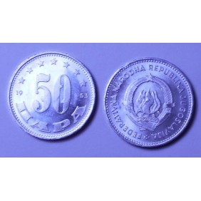 YUGOSLAVIA 50 Para 1953