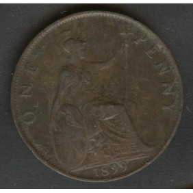 GREAT BRITAIN 1 Penny 1899