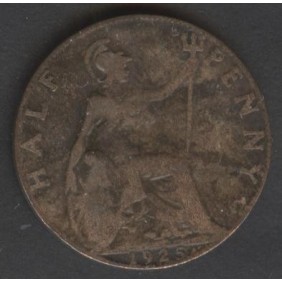 GREAT BRITAIN 1/2 Penny 1925