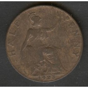 GREAT BRITAIN 1/2 Penny 1923