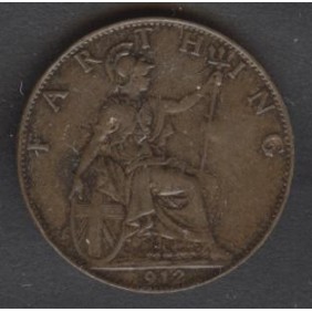 GREAT BRITAIN 1 Farthing 1912