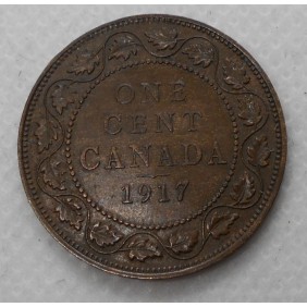 CANADA 1 Cent 1917