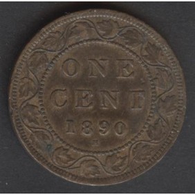 CANADA 1 Cent 1890H