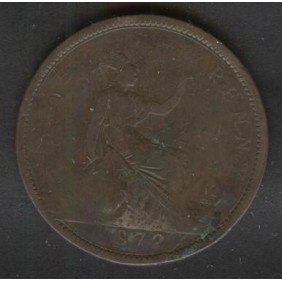 GREAT BRITAIN 1 Penny 1872...