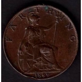 GREAT BRITAIN 1 Farthing 1899