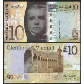 SCOTLAND 10 Pounds 2007