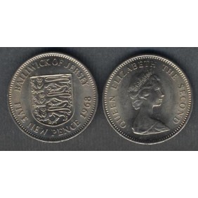JERSEY 5 New Pence 1968