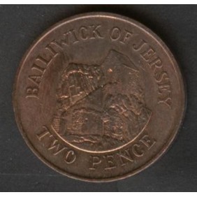 JERSEY 2 Pence 1984