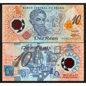 BRAZIL 10 Reais 2000...
