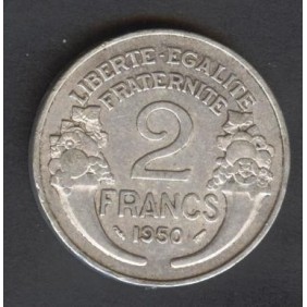 FRANCE 2 Francs 1950