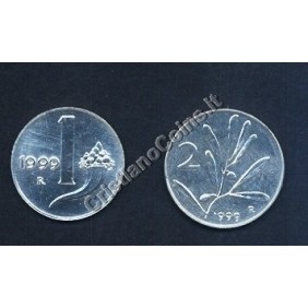 1 Lira + 2 Lire 1999