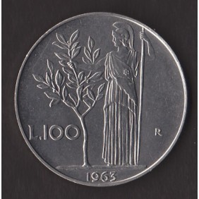 100 Lire 1963