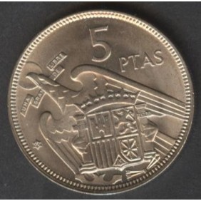 SPAIN 5 Pesetas 1957 (60)