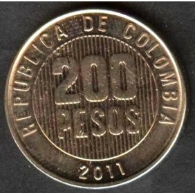 COLOMBIA 200 Pesos 2011