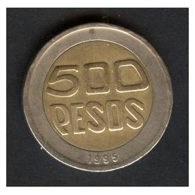 COLOMBIA 500 Pesos 1995...