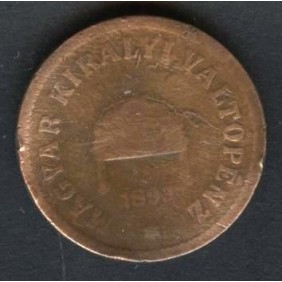 HUNGARY 2 Filler 1893