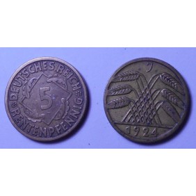 GERMANY WEIMAR REPUBLIC 5...